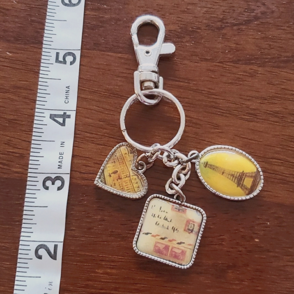 Paris Inspired Keychain